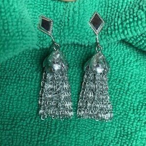 Sarah Coventry Vintage Silver Clip Earrings